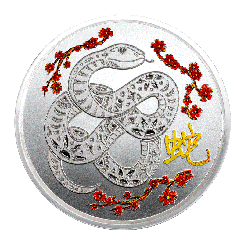 Buy 1 oz TD Year of The Sophisticated Snake Silver Round | Price